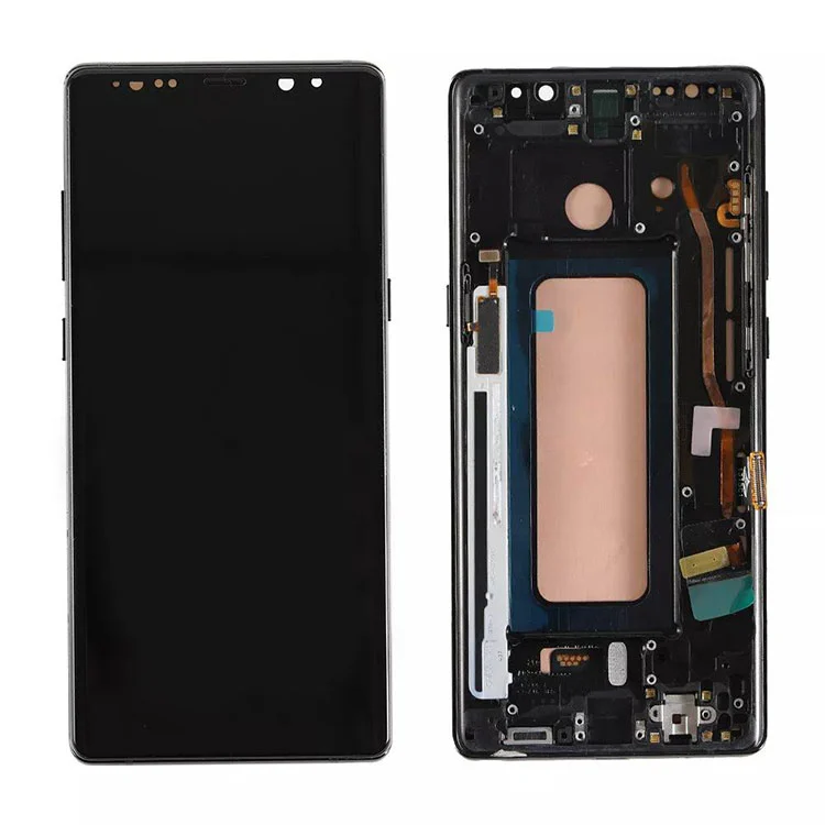 Pentru Samsung Galaxy Note 8 LCD OLED Ecran Ansamblu digitalizator cu cadru