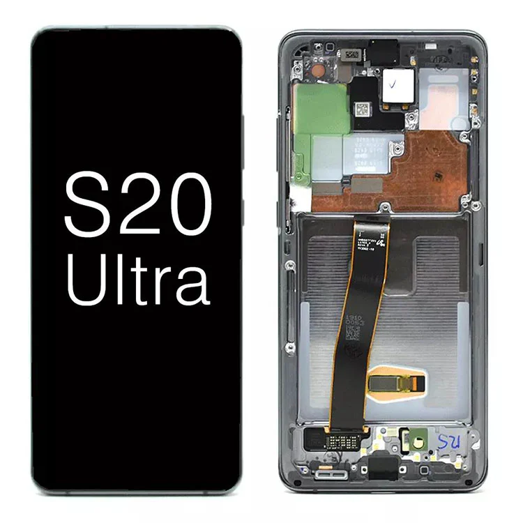 Pentru Samsung Galaxy S20 Ultra G988 5G OLED Afișare LCD înlocuitor ecranul tactil